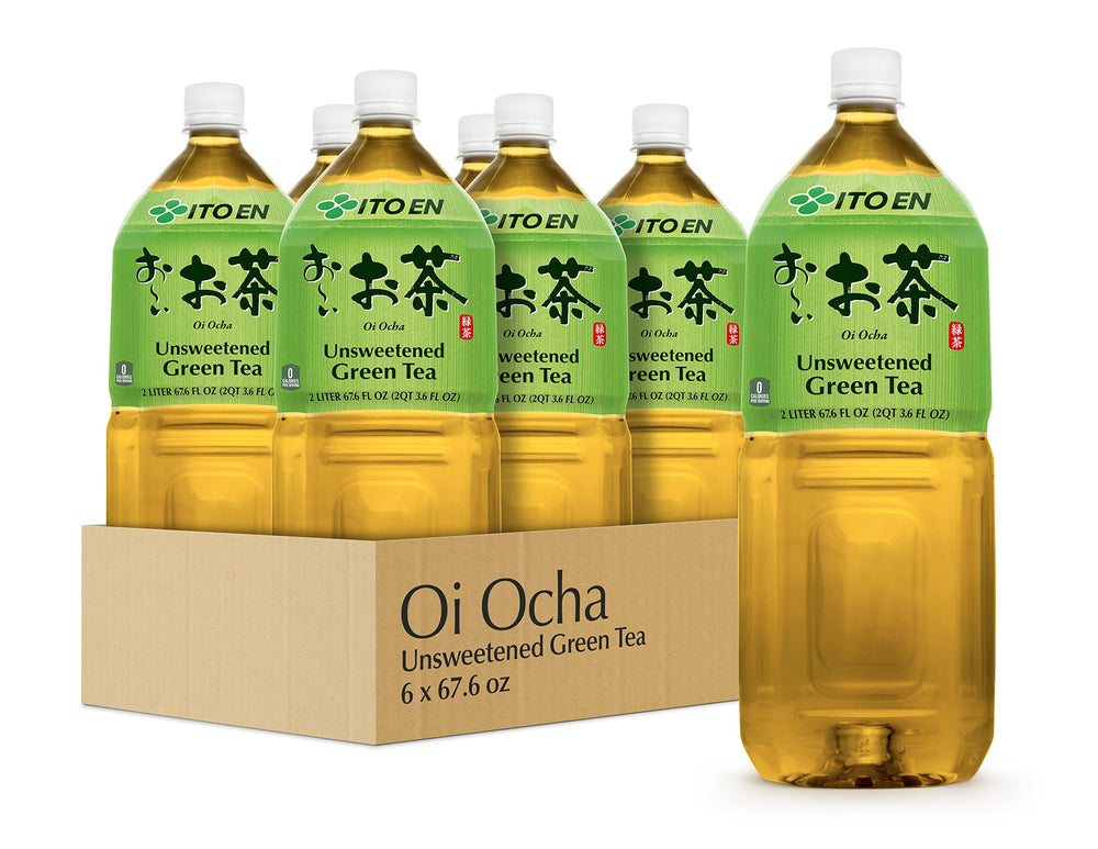 ITO EN Oi Ocha green tea bottle pour for unsweetened on-the-go hydration.