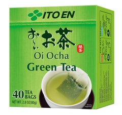 ITO EN Oi Ocha green tea bags in a box for everyday hot or iced tea.