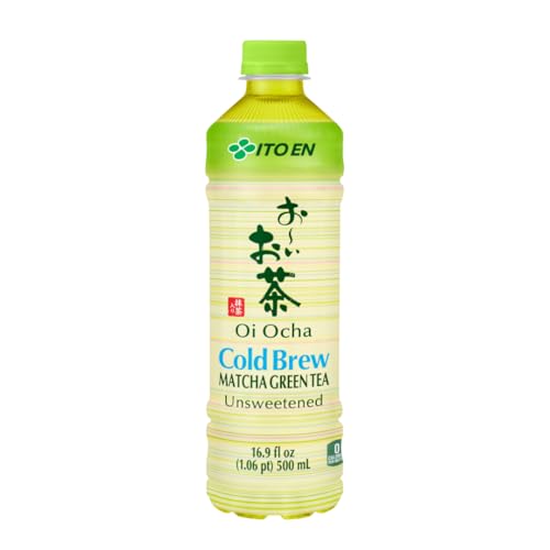 ITO EN Oi Ocha Matcha Green Tea packaging with 12 bottles signals family-sized convenience.