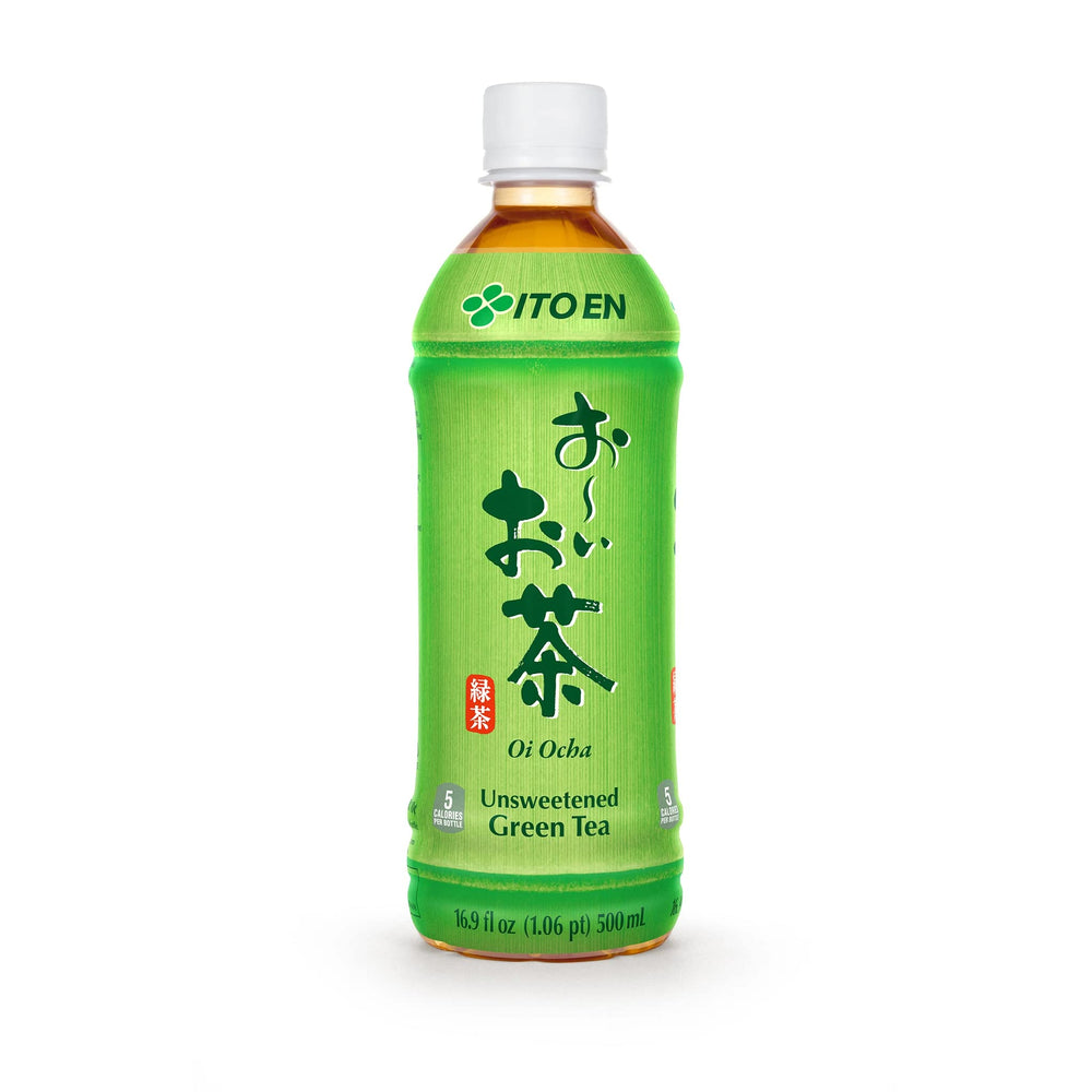 Ito En Oi Ocha unsweetened green tea bottle for on-the-go hydration