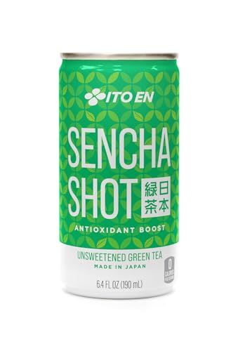 Pouring Ito En Sencha Shot into a glass reveals the bright color and clean taste.