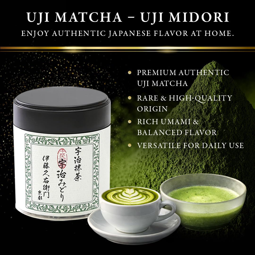 Itohkyuemon bamboo whisk and matcha bowl enables smooth whisking