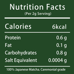 ITOHKYUEMON ceremonial-grade matcha tin label emphasizing premium grade and freshness.