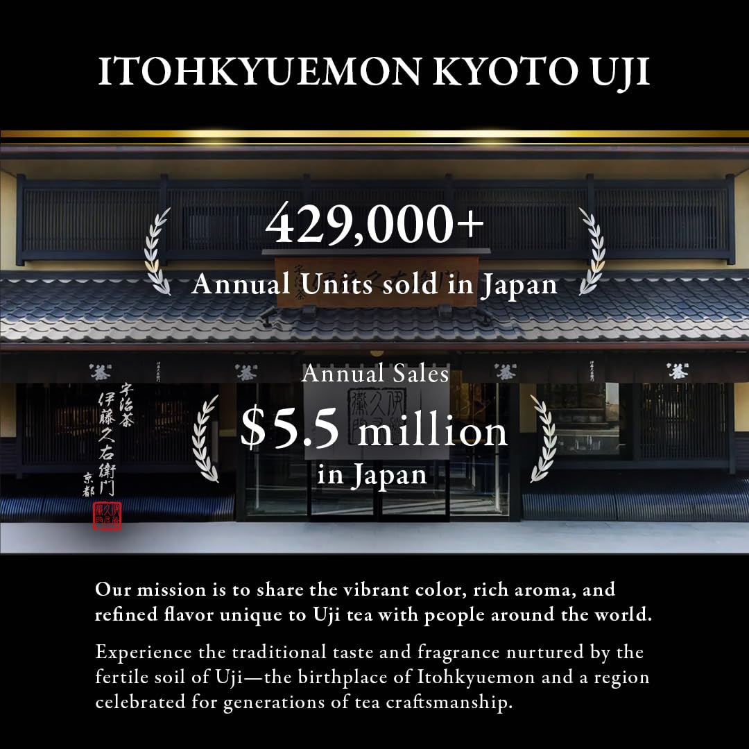 Itohkyuemon tea room display shelf presents gift-ready presentation