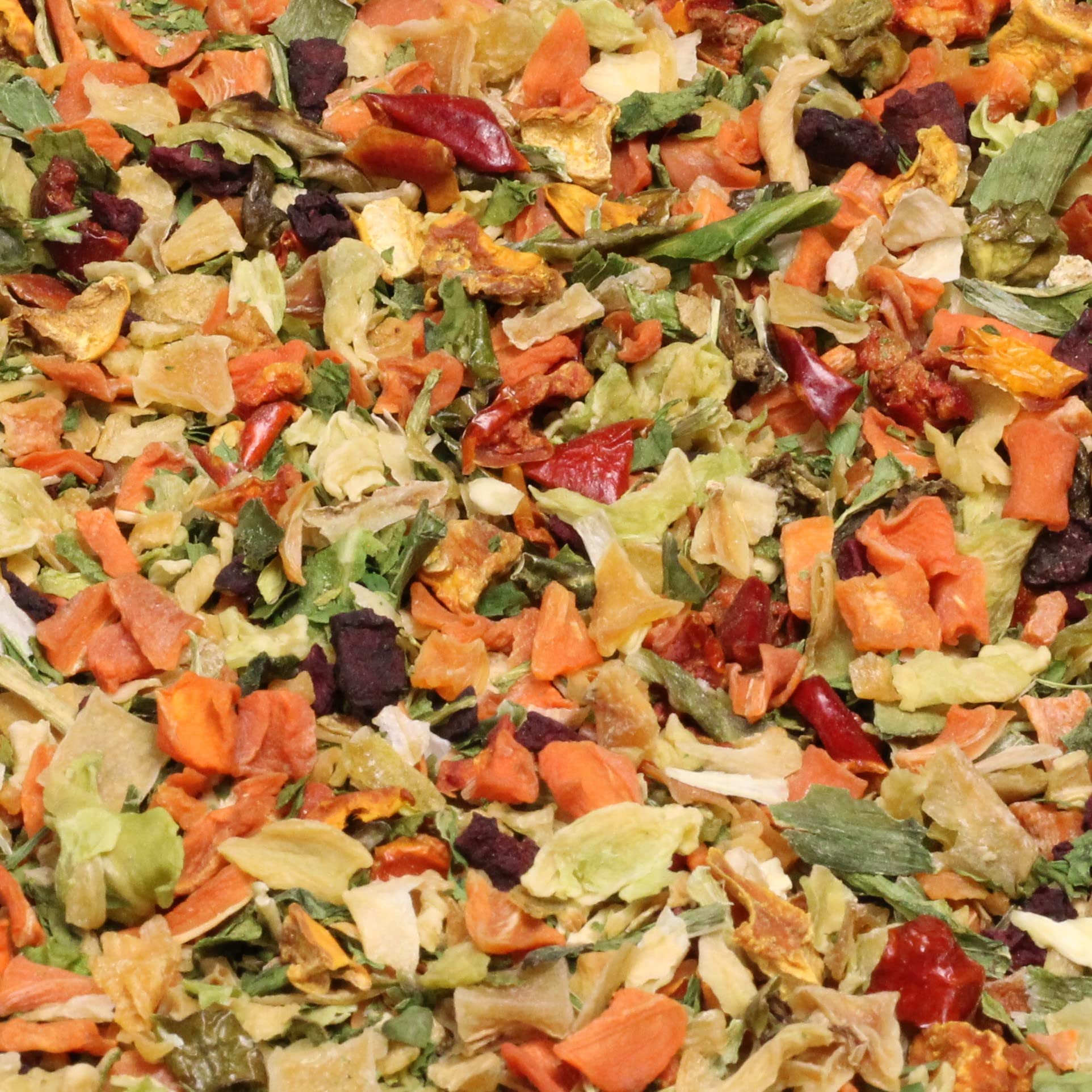 It's Delish dehydrated vegetables blend ideal for ramen, soup, and sauces