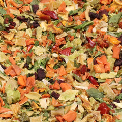 It's Delish dehydrated vegetables blend ideal for ramen, soup, and sauces