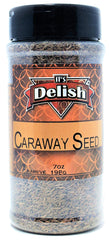 Its Delish caraway seeds whole jar for rich rye bread and sauerkraut flavor