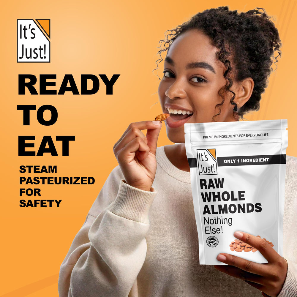 Its Just almonds delivering a crunchy, pure nut texture