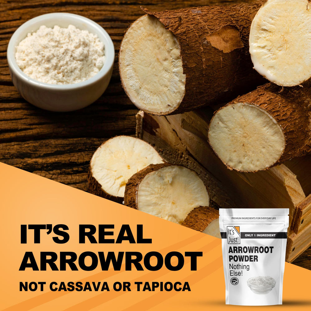 Its Just Arrowroot Powder being poured into a pan, smooth thickening.