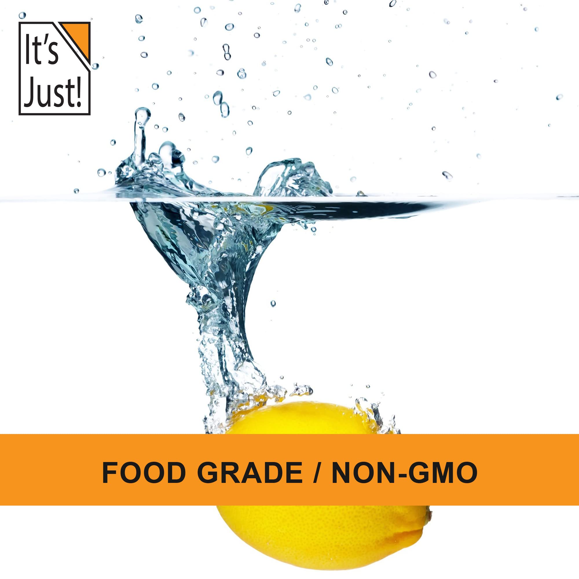 It's Just! citric acid pantry storage in resealable pouch.