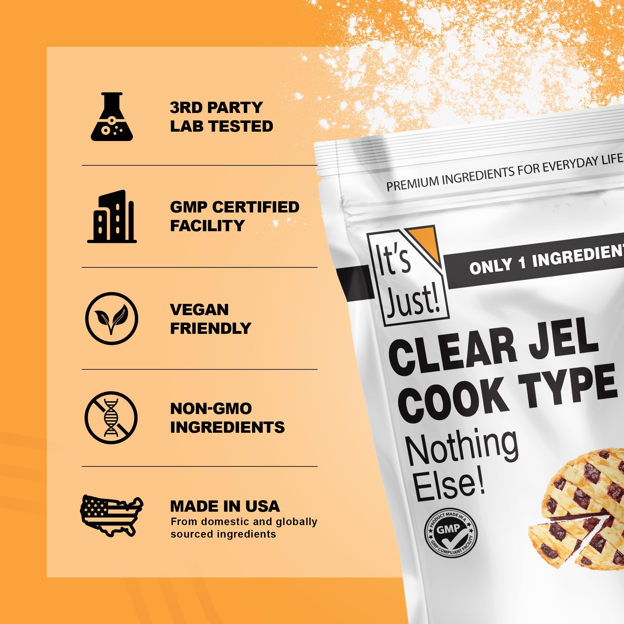 Canning scene with It's Just! Clear Jel used in fruit fillings.