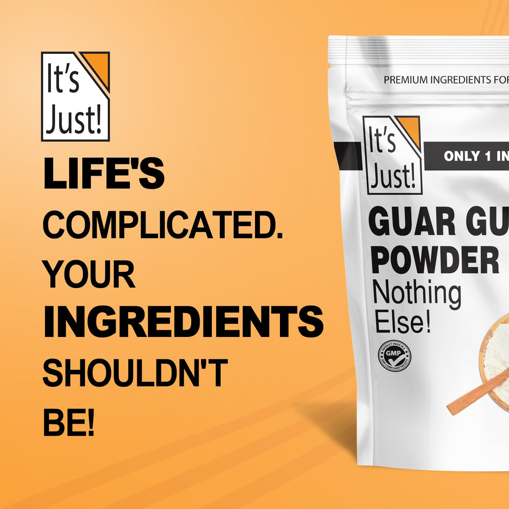 It's Just! Guar Gum creamy mixture used in a dressing demo.