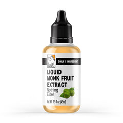 It's Just! liquid monk fruit extract dropper bottle offering zero-calorie sweetness.