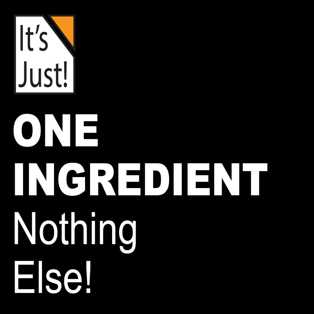 It's Just! monkfruit powder on the kitchen counter suggests everyday, convenient sweetening.