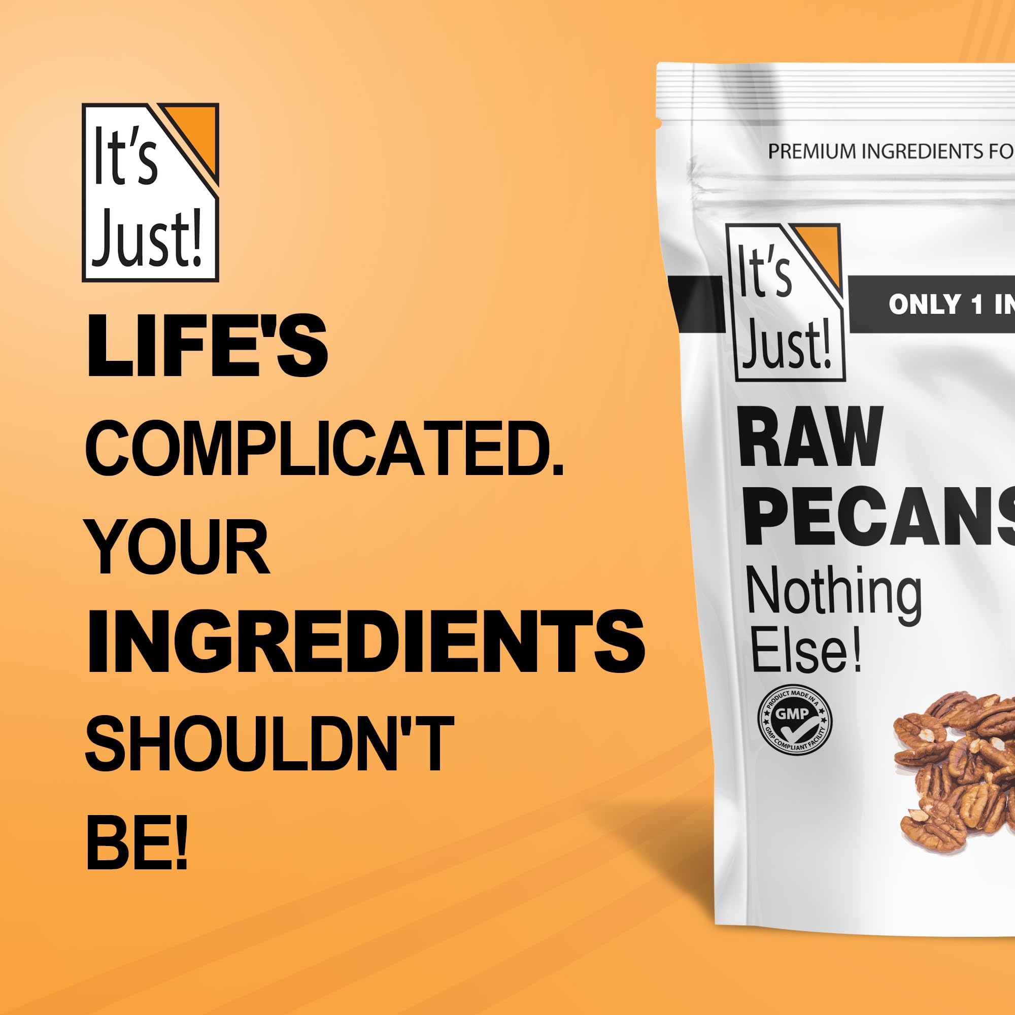 It's Just! bulk pecans help home bakers stock up affordably.