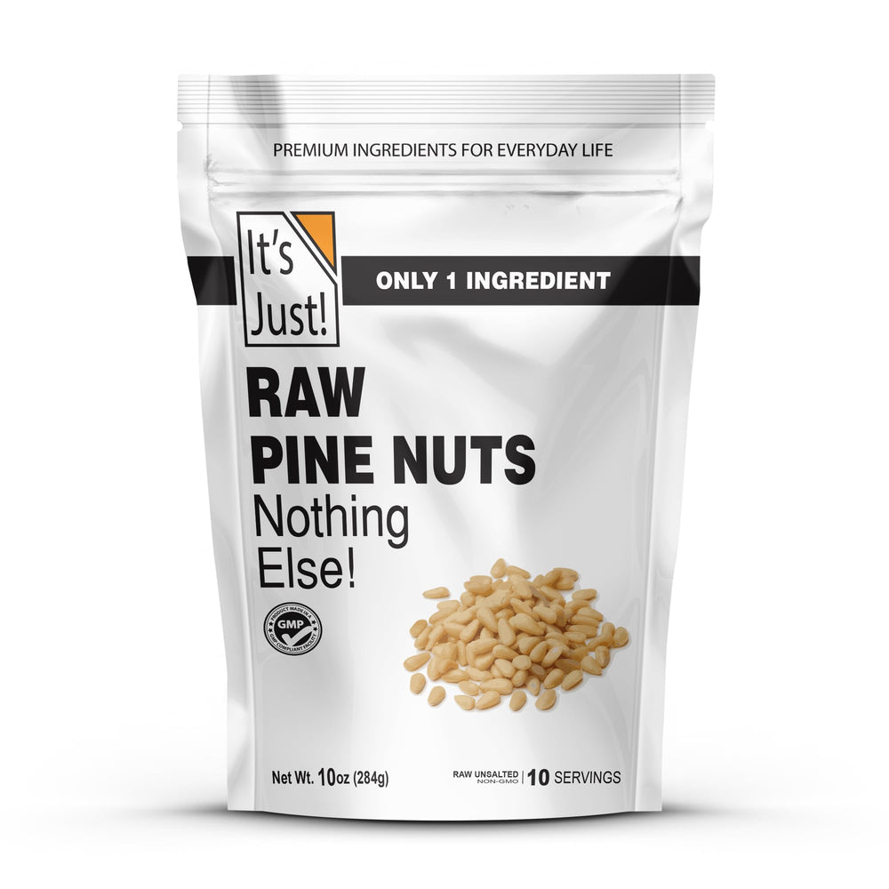 It's Just pine nuts in a 10oz pack ideal for pesto and salads.