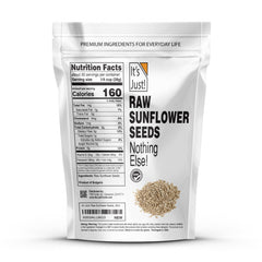 Its Just shelled sunflower seeds ready to eat, a quick, mess-free snack.