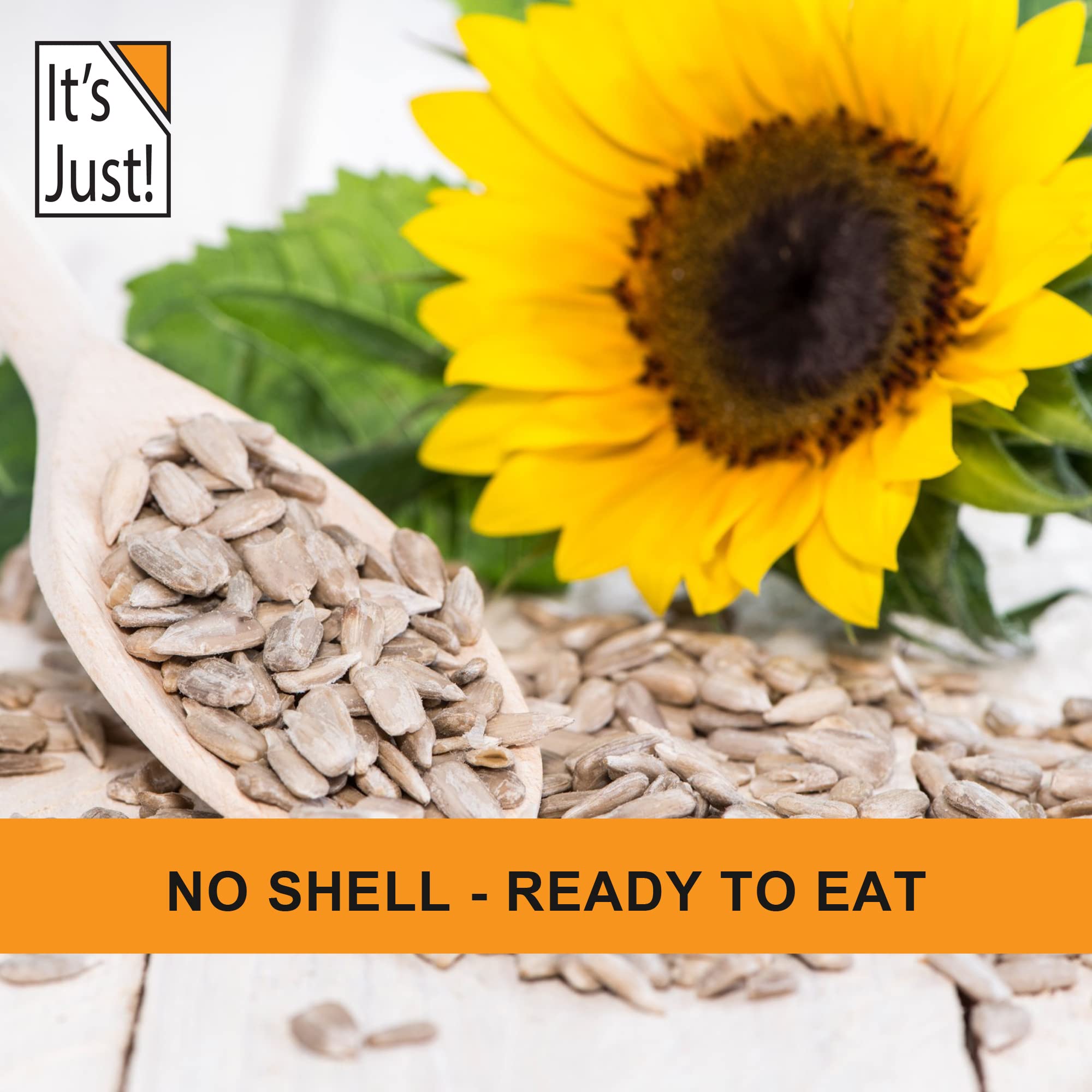 Its Just sunflower seeds on salad for crunch and nutty flavor boost.