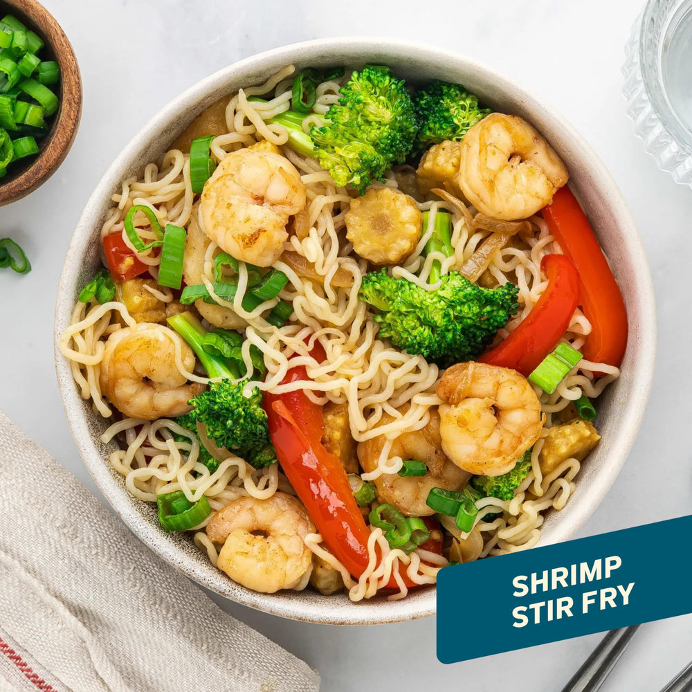 Its Skinny konjac fiber pasta close-up emphasizes fiber-rich texture