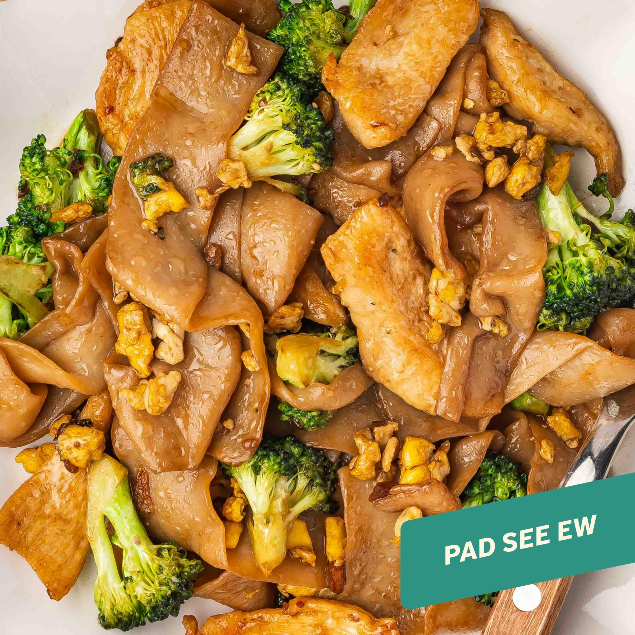 It's Skinny Pappardelle Pasta on a kitchen counter for convenient cooking