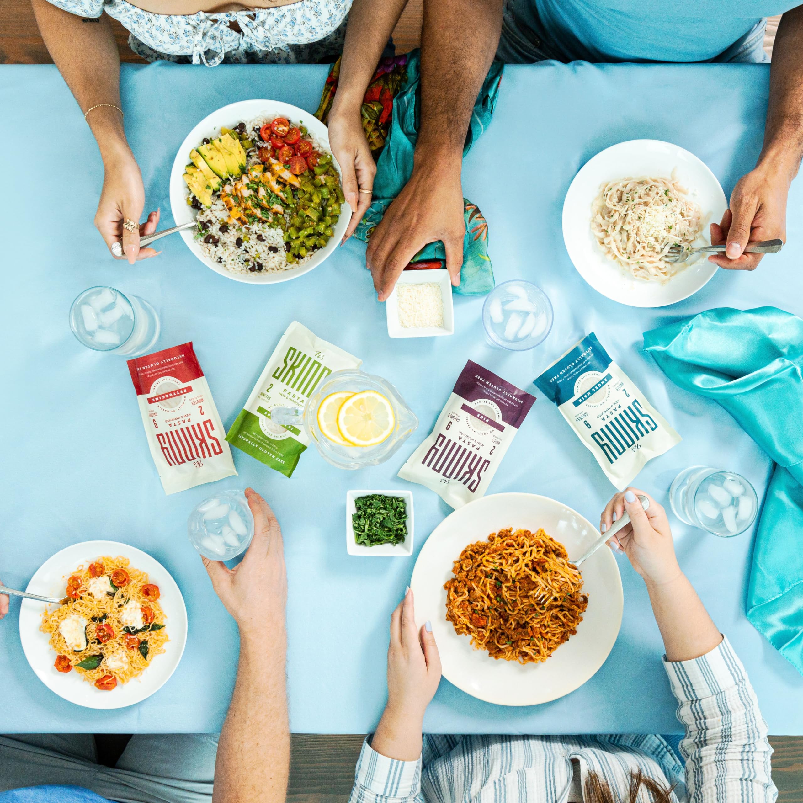 It's Skinny Pasta angel hair pack — light texture for fast weeknight dinners.