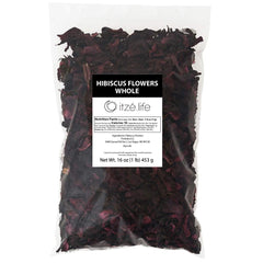 Itzé.Life hibiscus flowers whole for vibrant aguas de Jamaica and tea