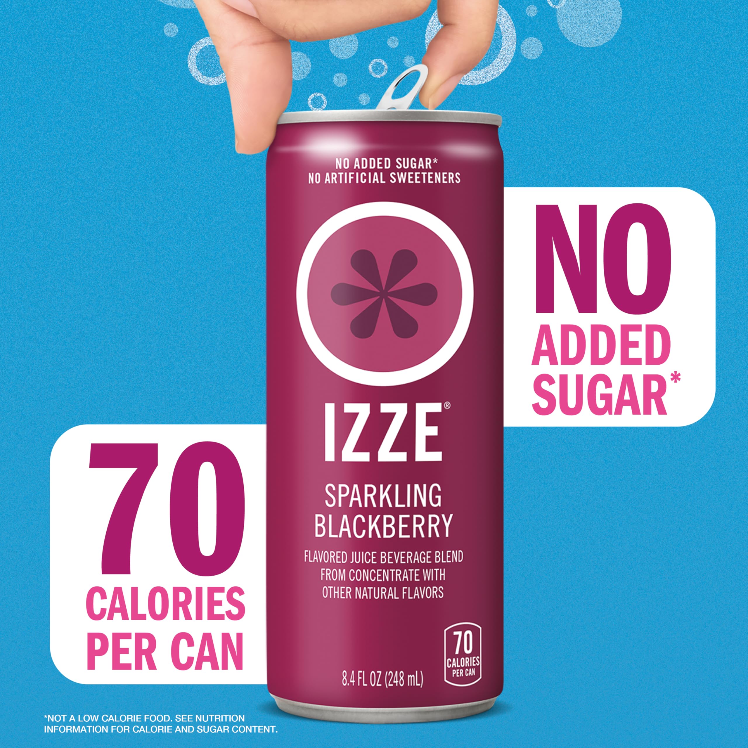 IZZE can born in blue-sky Boulder, Colorado, highlighted for origin story.