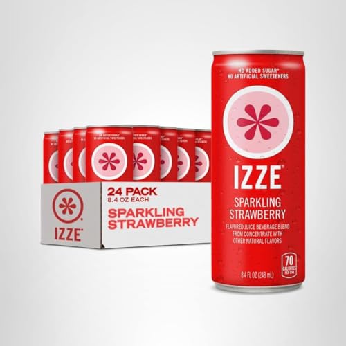 IZZE during a casual get-together, highlighting social sipping and flavor variety.