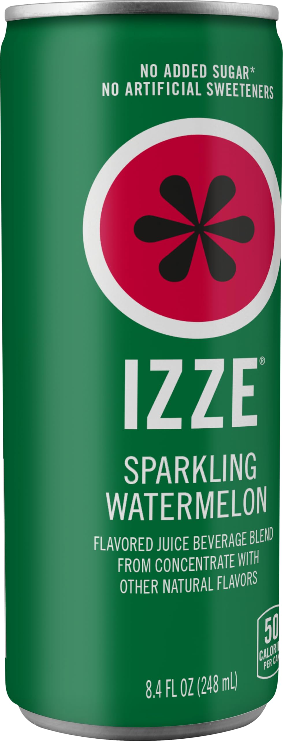 IZZE ingredients Non-GMO label communicates clean, simple ingredients.