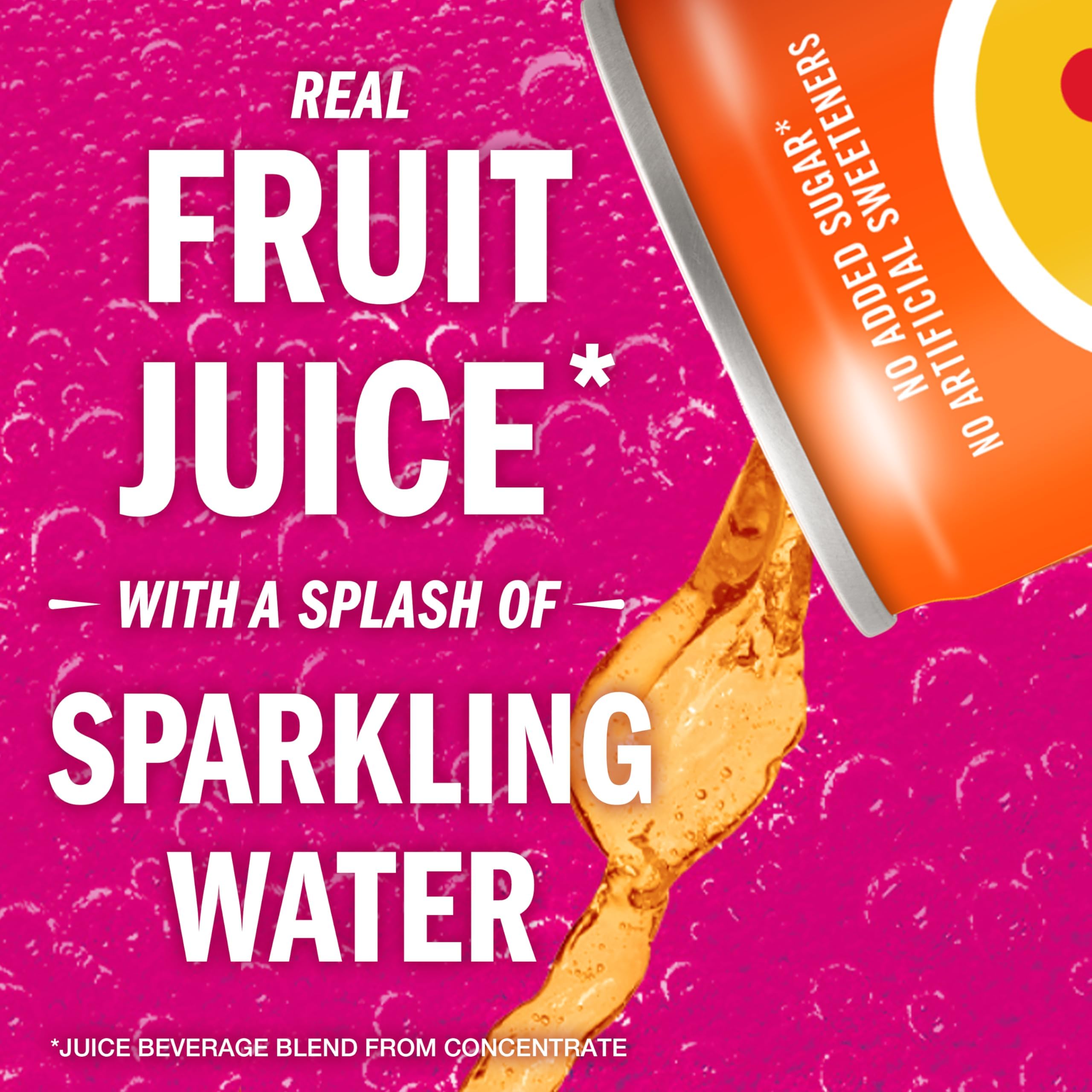 IZZE can showcases no added sugar for a lighter option.
