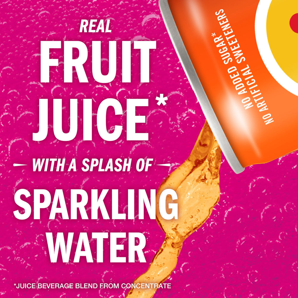 IZZE can showcases no added sugar for a lighter option.