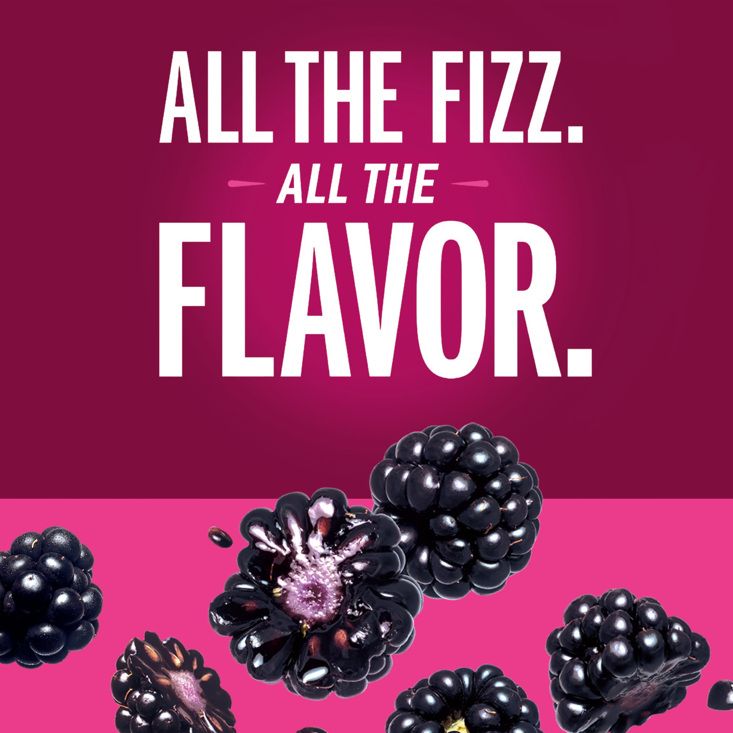 IZZE can signaling non-GMO, fruit-forward beverage options.