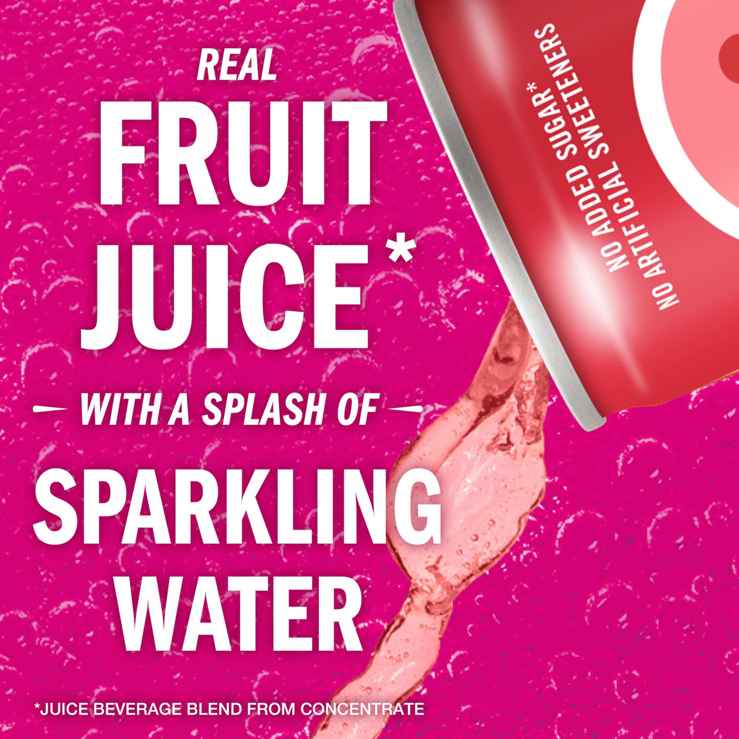 IZZE Non-GMO seal, clean ingredients for a simple fruit-forward beverage