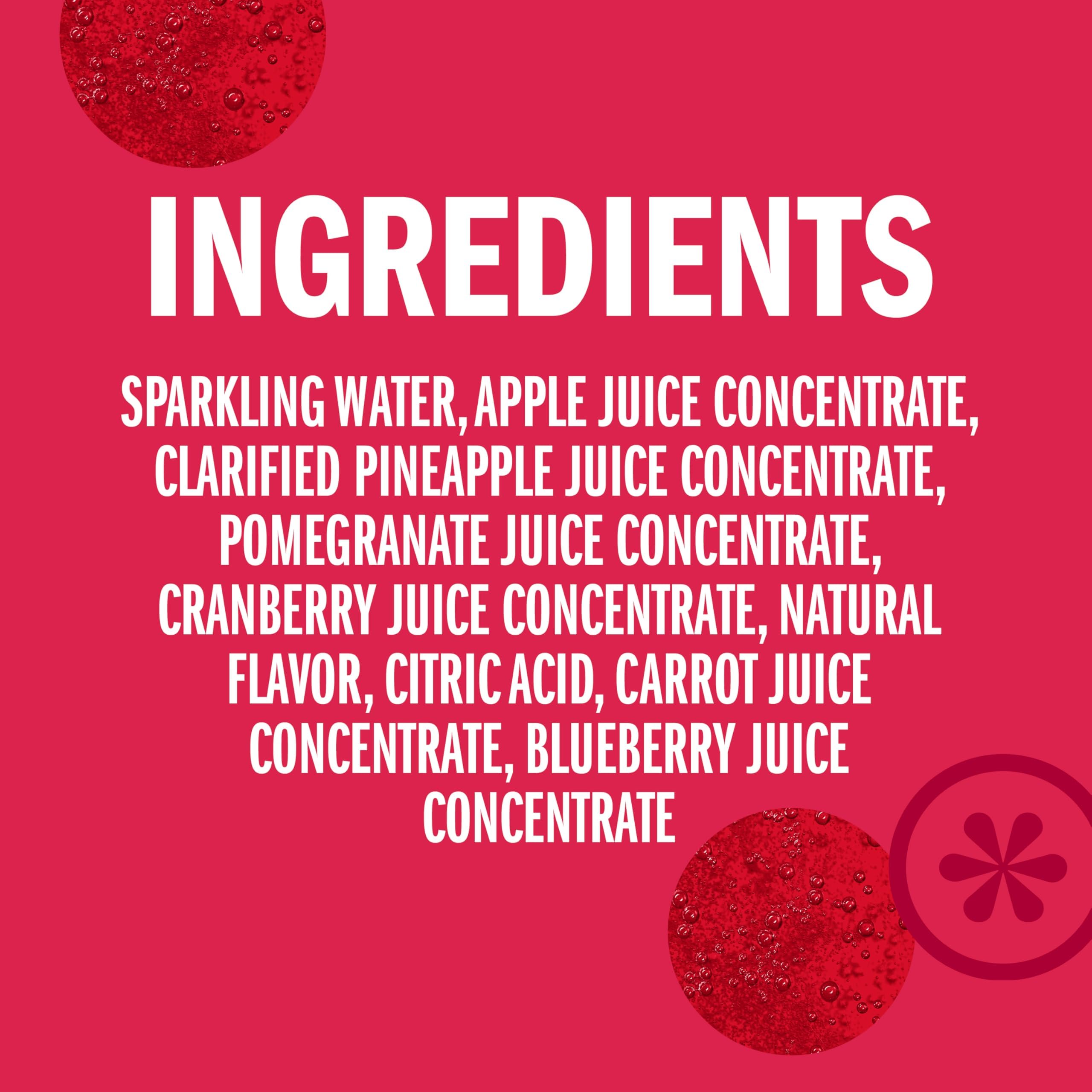IZZE Pomegranate can pouring shows accessible, anytime indulgence.