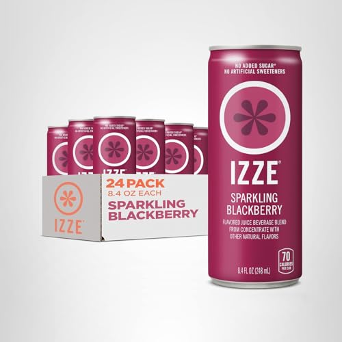 IZZE recyclable can ready for easy at-home recycling.
