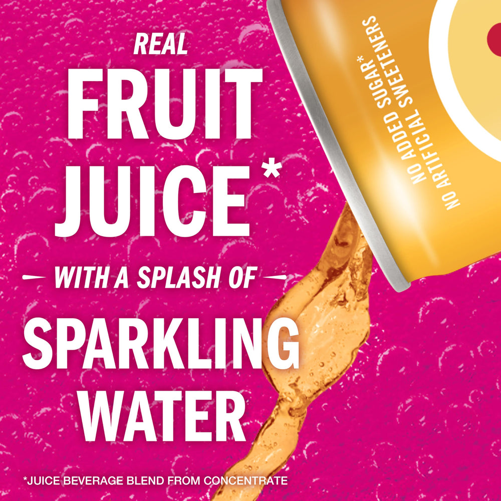 IZZE Sparkling Pomegranate can with rich fruit flavor and sparkle