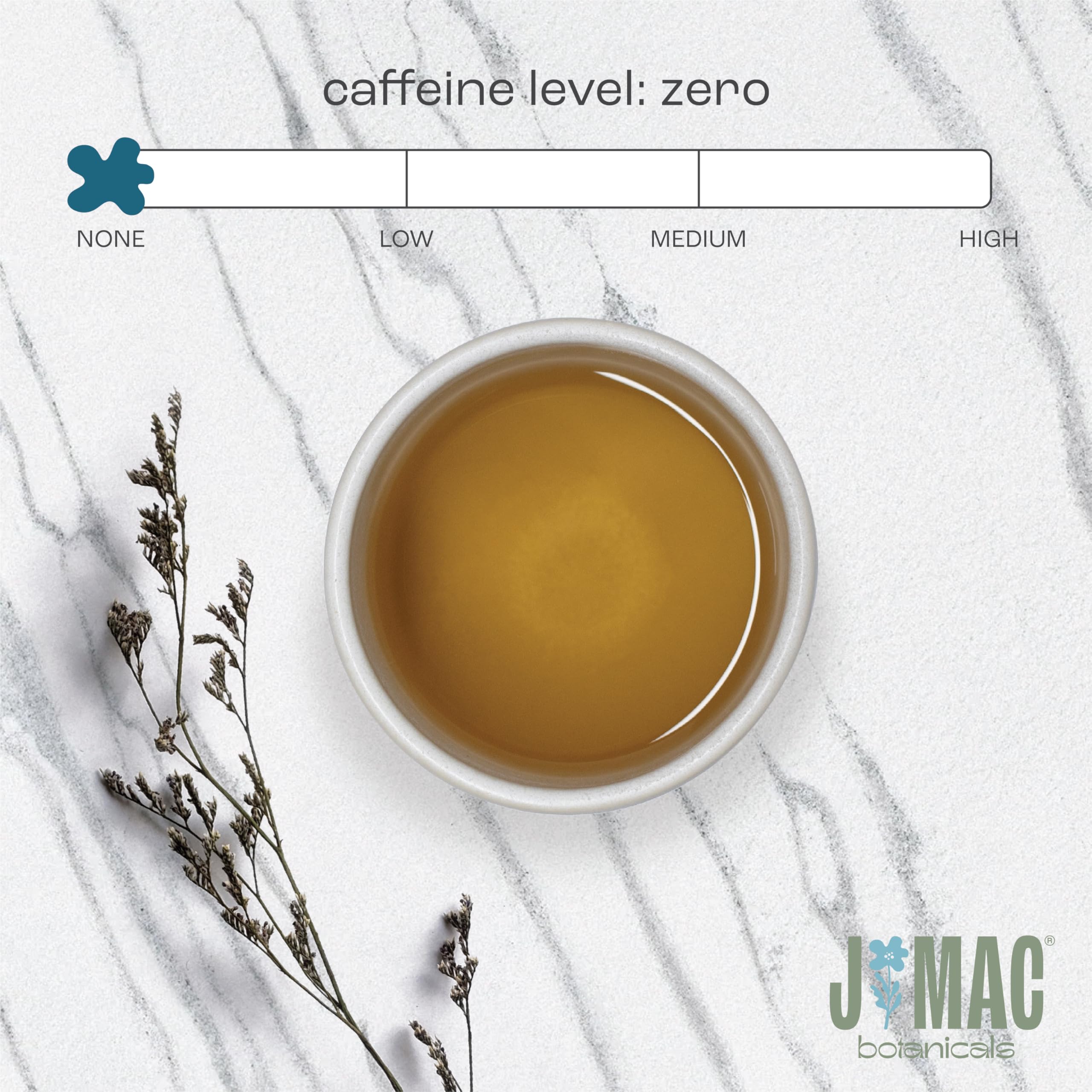J Mac Botanicals Organic certification seal validating quality