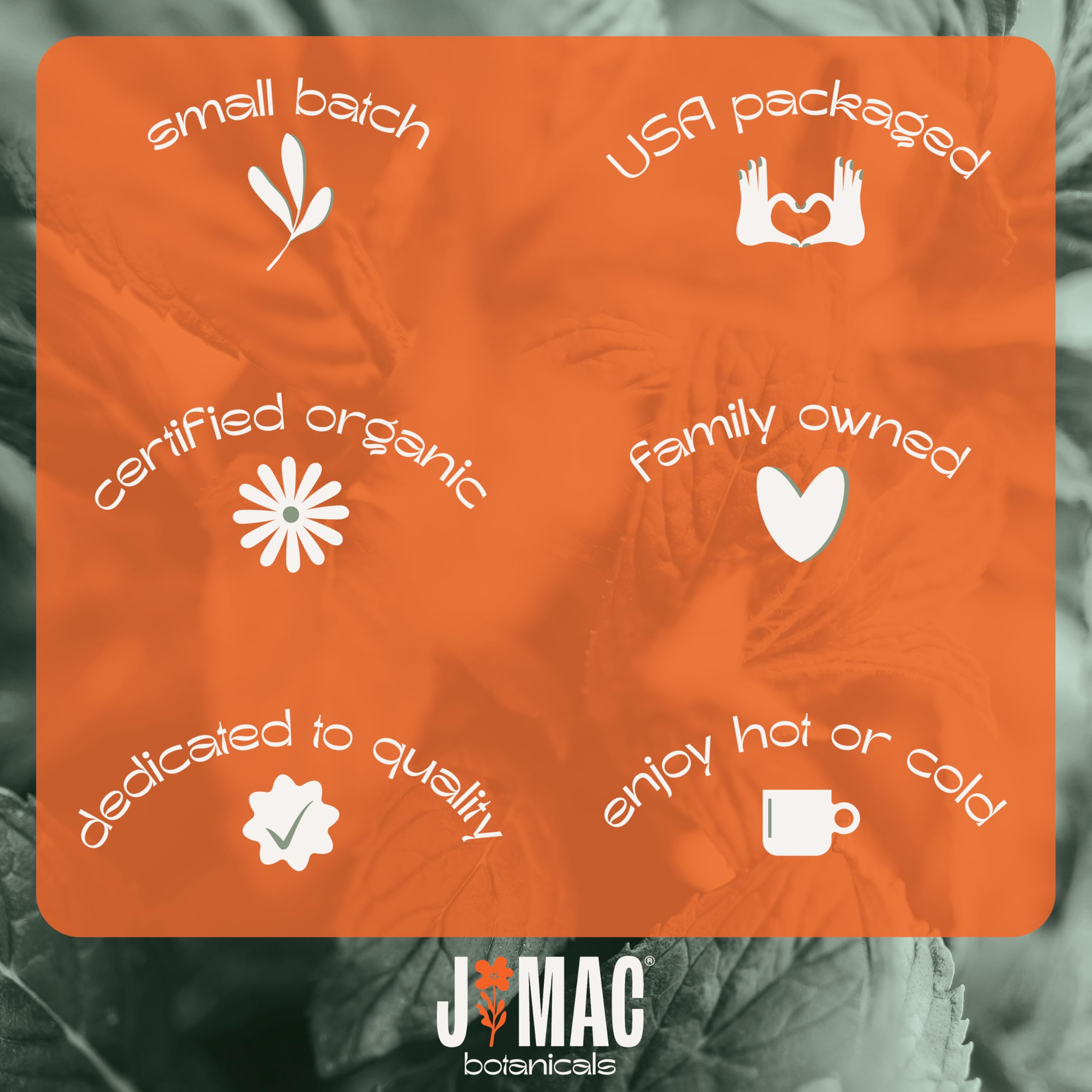 J Mac Botanicals USA facility packaging preserves freshness and organic integrity