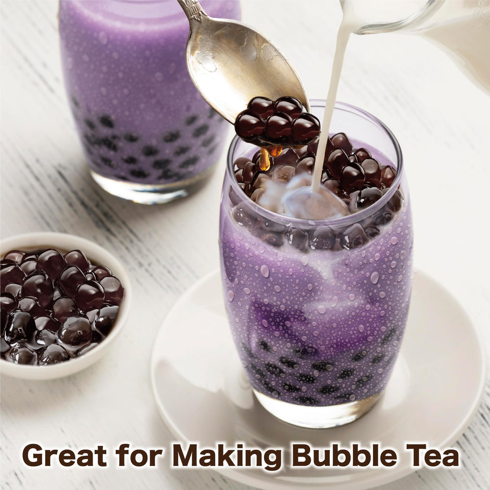 J WAY Local Flavor taro milk tea powder yields 45 servings.