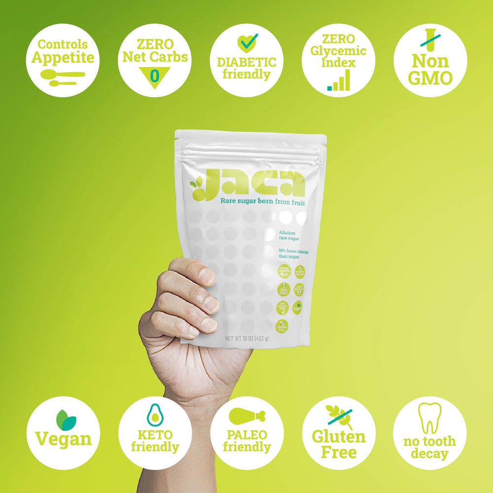 Jaca Rare Sugar on a tidy kitchen counter for everyday use.