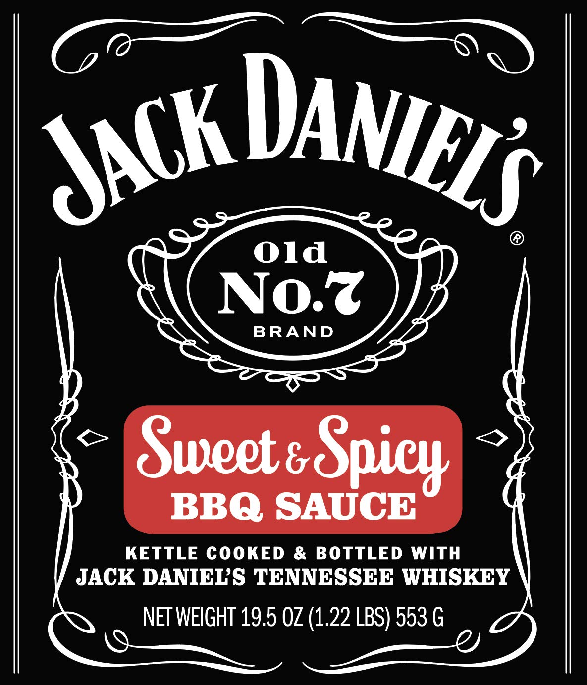 Dipping wings with Jack Daniels Barbeque Sauce Sweet and Spicy for bold taste.
