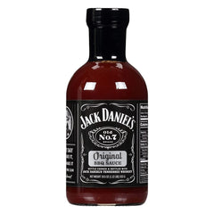 Jack Daniel's Old No. 7 BBQ Sauce 2-pack front label view for bold flavor