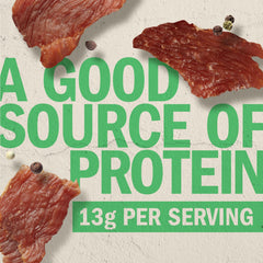 Jack Link's Turkey Jerky Original slices smoky aroma from hardwood smoke.