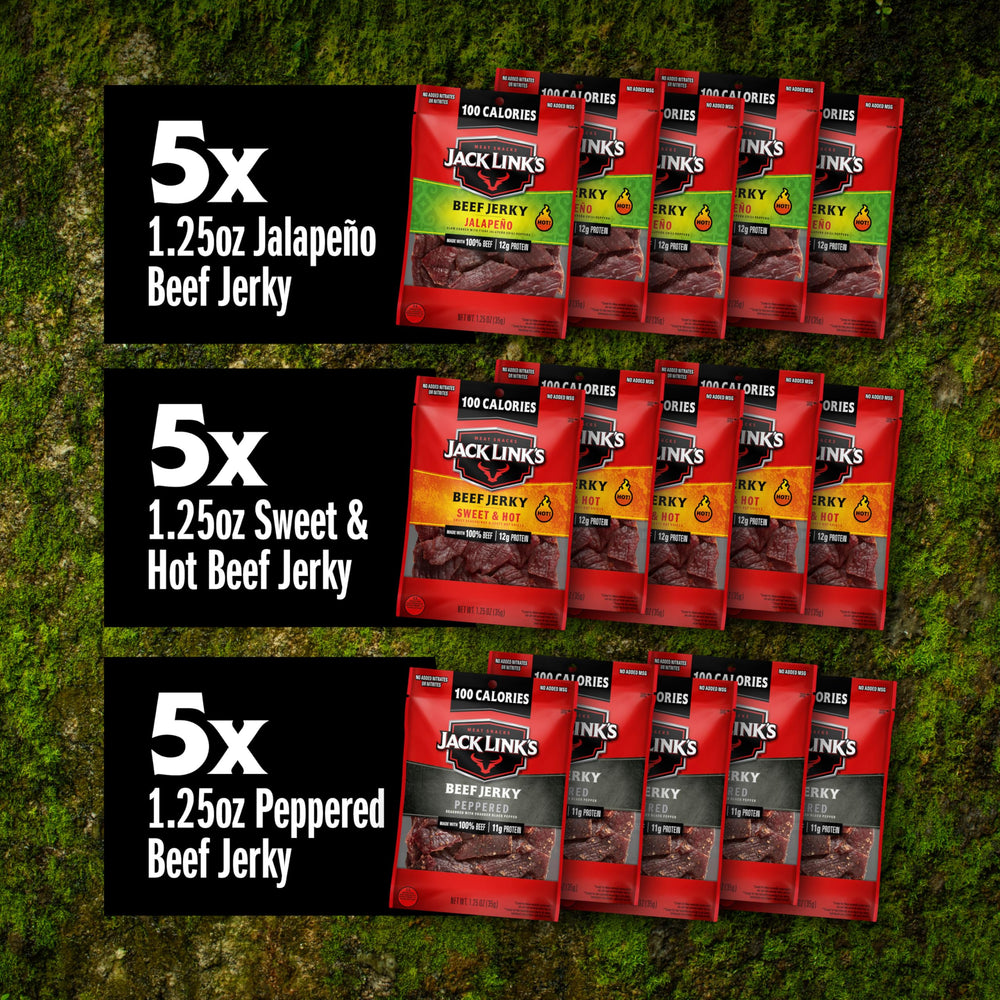 Jack Link's jerky fuels road trips with satisfying flavor on the go.