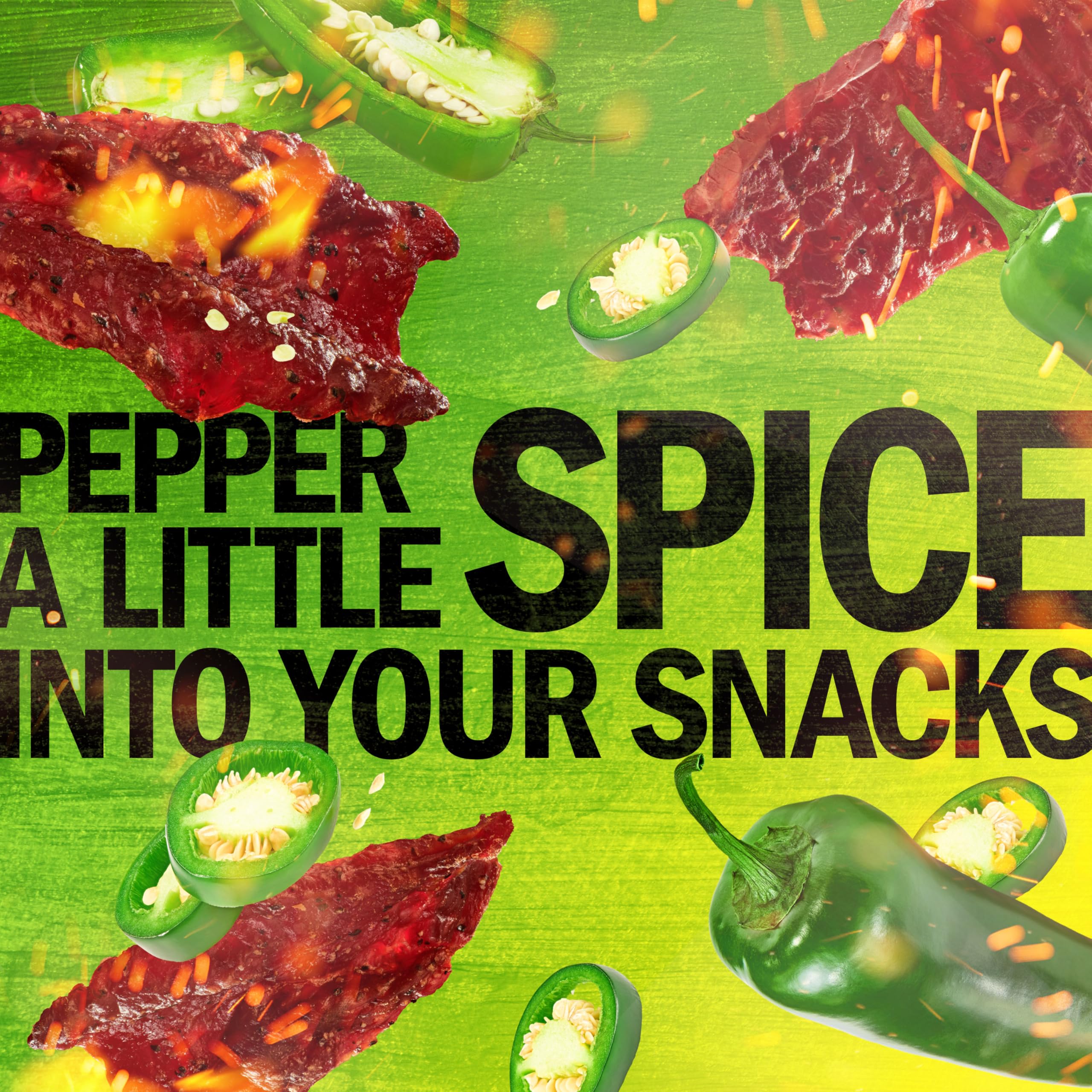 Jack Link's jerky outdoors, portable snack for hikes and road trips.