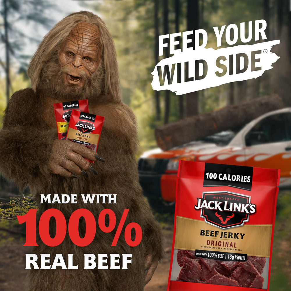 Jack Link's Original Beef Sticks for quick handheld protein.