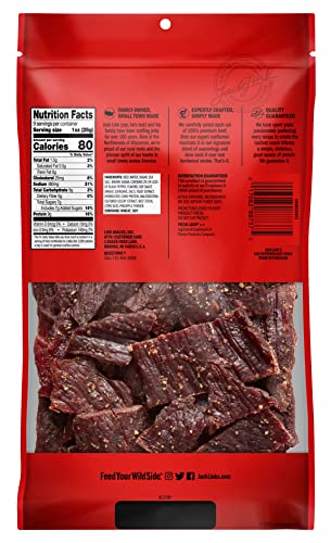 Jack Link's Peppered Beef Jerky outdoor snacking shows a convenient protein option on the go.