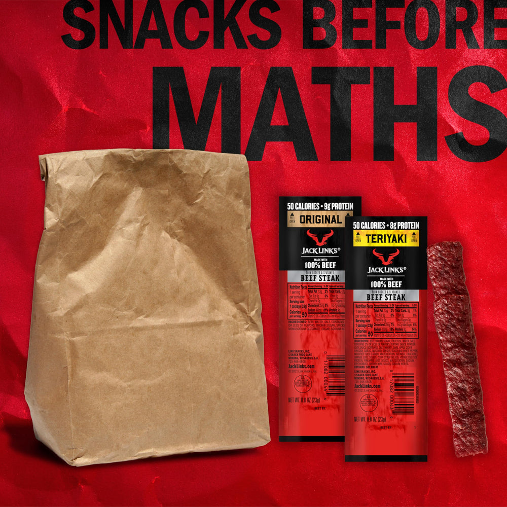 Jack Link's reseal-friendly pack emphasizes freshness and convenience.