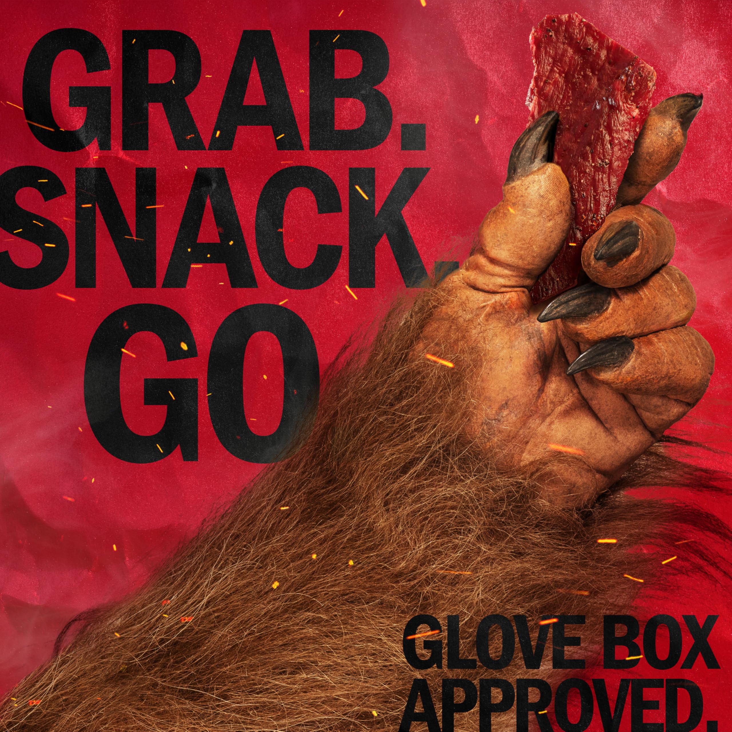 Nutrition panel on Jack Link's Teriyaki Beef Jerky highlighting 7g protein per serving.