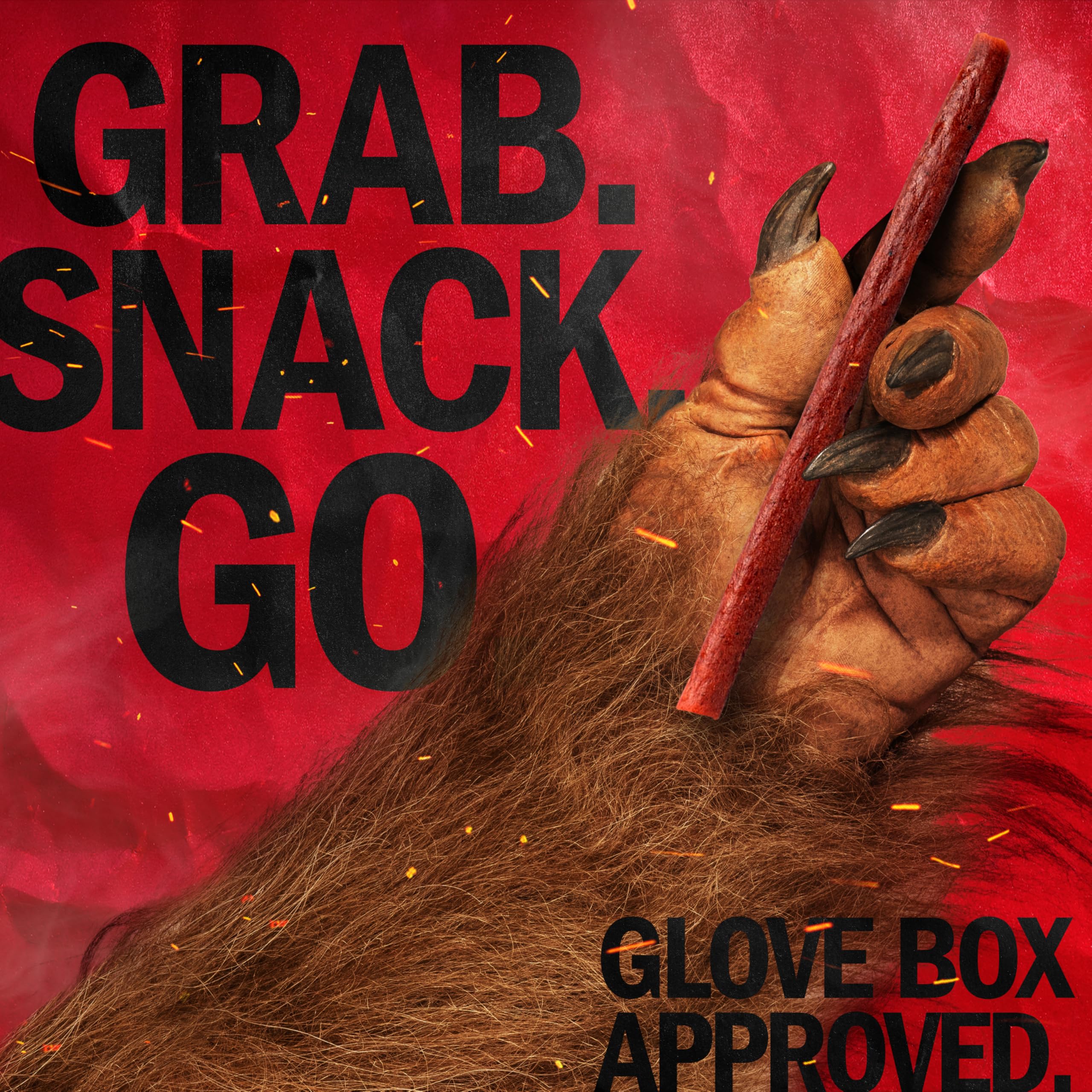 Jack Link's Teriyaki meat-stick on shelf showcases convenient, ready-to-eat protein.